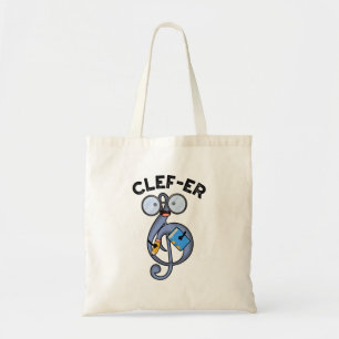 Cleverer lustiger Musik-Wortwitz  Tragetasche
