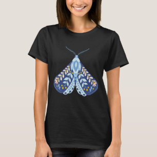 Cleverer Nachtfalter Vintage-Goth-Horror-Antisozia T-Shirt