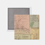 Cleves, North Bend, Ohio Magnet (Vorderseite/Rückseite)