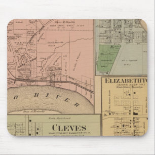 Cleves, North Bend, Ohio Mousepad