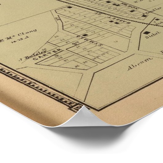 Cleves, North Bend, Ohio Poster (Ecke)