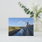 Cley Windmill Postcard Postkarte (Stehend Vorderseite)
