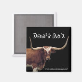 CLHLonghornMagnet-anpassen Magnet (Vorderseite/Rückseite)