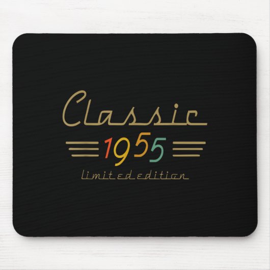 Clic 1955 Limited Edition 70 Year Old 70th Birthda Mousepad (Vorne)