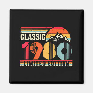 Clic 1980 Limitierte Auflage 45 Jahre alt 45. Gebu Magnet