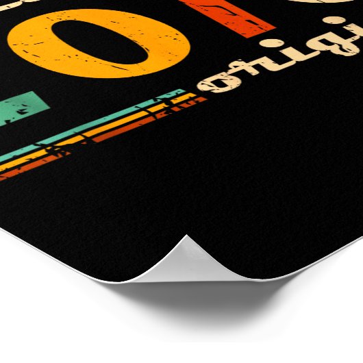 Clic 2010 Original Men Women Birth Of Birthday Vin Poster (Ecke)