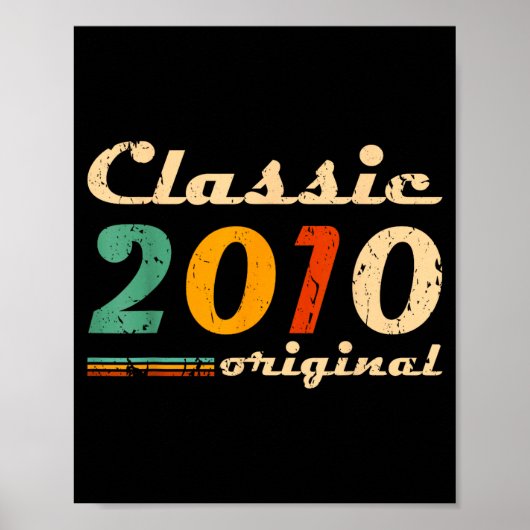 Clic 2010 Original Men Women Birth Of Birthday Vin Poster (Vorne)