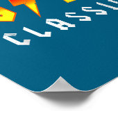 Clic 55 Birthday Decorations Men 55yr 1971 55th Bi Poster (Ecke)