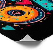 Clic 67 Meme-Design Lustiger Meme Ich Liebe Sechs Poster (Ecke)