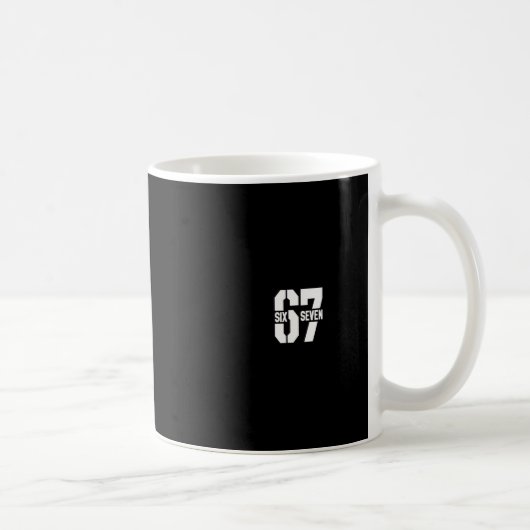 Clic 67 Meme - Ich liebe sechs sieben 1 Kaffeetasse (Rechts)