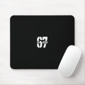 Clic 67 Meme - Ich liebe Six Seven 1 Mousepad (Mit Mouse)