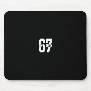 Clic 67 Meme - Ich liebe Six Seven 1 Mousepad