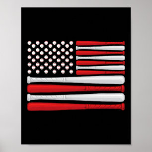 Clic American Sell Flagge - Vintage Sell Flagge Poster
