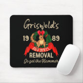 Clic Christmas Movie Squirrel Removal Vacation Mousepad (Mit Mouse)