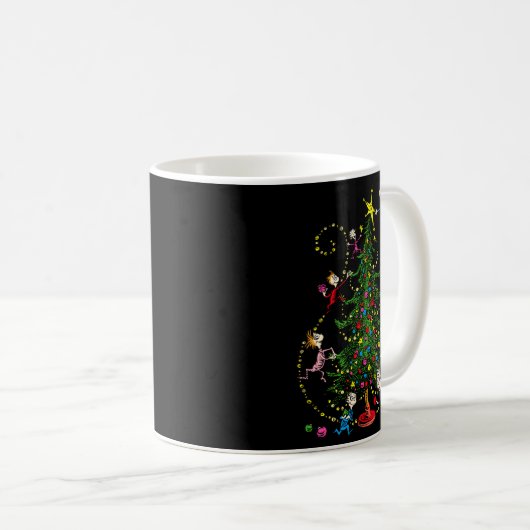 Clic Christmas Tree Kaffeetasse (VorderseiteRechts)