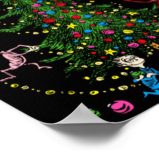 Clic Christmas Tree Poster (Ecke)