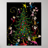 Clic Christmas Tree T Shirt Poster (Vorne)