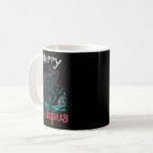 Clic Folklore Christmas Merry Krampus Festive Horr Kaffeetasse (Vorderseite Links)