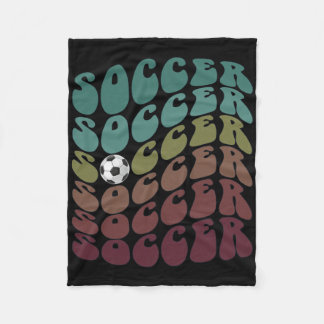 Clic Fußball Nur Mädchen Das Liebt Punkte Club Mam Fleecedecke