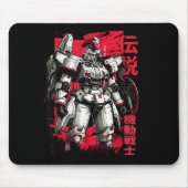 Clic Japanese Legendary Mecha Warrior Robot Mousepad (Vorne)