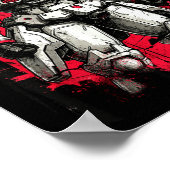 Clic Japanese Legendary Mecha Warrior Robot Poster (Ecke)