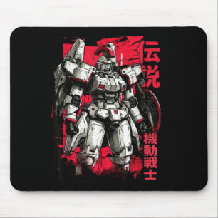 Clic Japanischer legendärer Mecha-Krieger-Roboter Mousepad