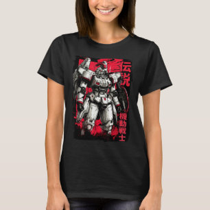 Clic Japanischer legendärer Mecha-Krieger-Roboter  T-Shirt