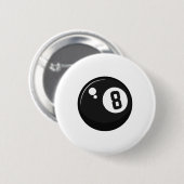 Clic Magic 8 Aight Ll Billiards Billard Billardspi Button (Vorne & Hinten)