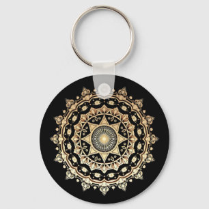 Clic Mandala Style 86 47 Subtle Anti Trump Resist Schlüsselanhänger