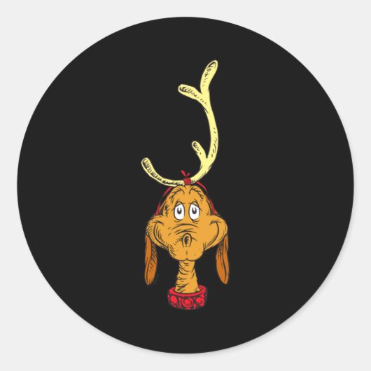 Clic Max Runder Aufkleber (Vorderseite)