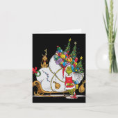 Clic Max With Sleigh T Shirt Karte (Vorderseite)