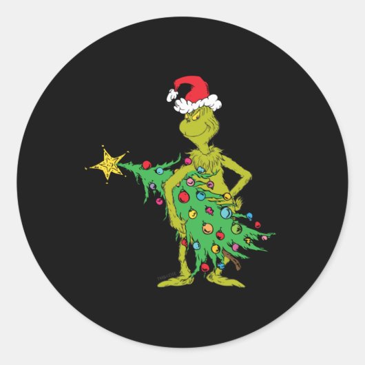 Clic Naughty T Shirt Runder Aufkleber (Vorderseite)