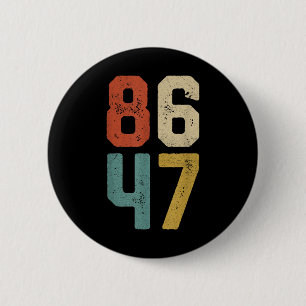 Clic Retro Vintage 80er Jahre Stil 86 47  Button