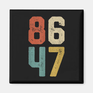 Clic Retro Vintage 80er Jahre Stil 86 47 Magnet