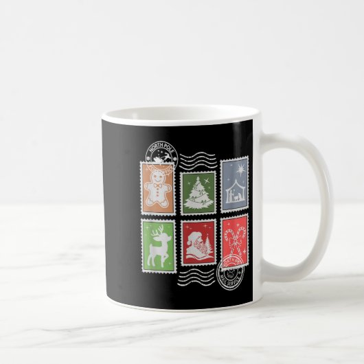 Clic Stage Stamps Weihnachtspost  Kaffeetasse (Rechts)