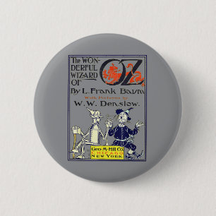 Clic Vintage-Buchcover _der Zauberer von Button