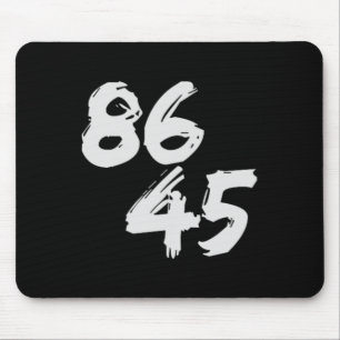 Clic Vintage Style 86 45 Anti Trump 1 Mousepad