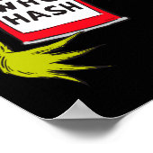 Clic Will Work For Who Hash Quote Poster (Ecke)