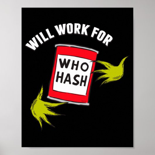 Clic Will Work For Who Hash Quote Poster (Vorne)