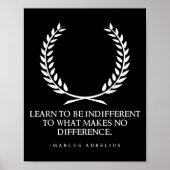 Clical Rome Stoic Philosophy Caesar Marcus Aureliu Poster (Vorne)