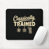 Clically Trained Retro Racing Three Pedals Manual Mousepad (Mit Mouse)