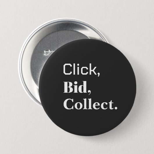 Click, Bid, Collect. Book Button (Vorne & Hinten)