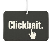 Clickbait. Autolufterfrischer (Rückseite)