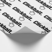 Clickbait. Geschenkpapier (Ecke)