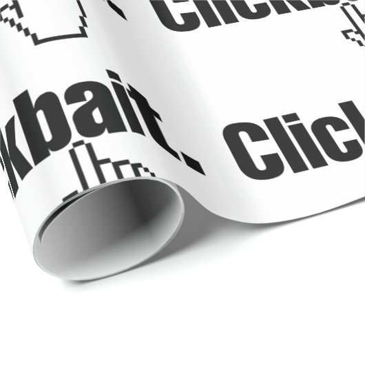 Clickbait. Geschenkpapier (Rolleneckpunkt)