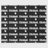 Clickbait. Geschenkpapier (Flach)