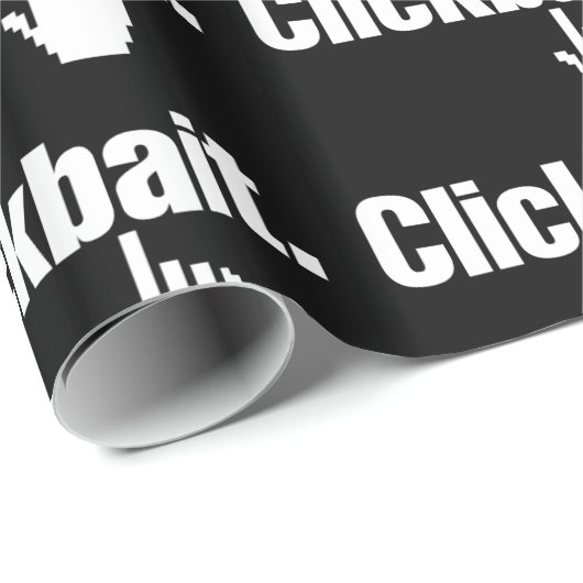 Clickbait. Geschenkpapier (Rolleneckpunkt)