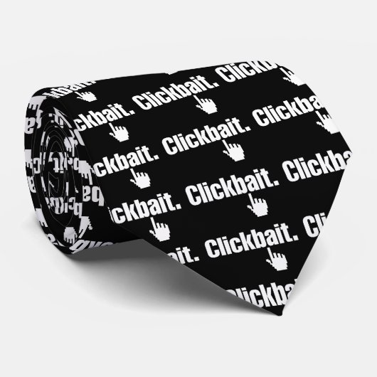 Clickbait. Krawatte (Gerollt)