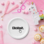 Clickbait. Pappteller (Party)