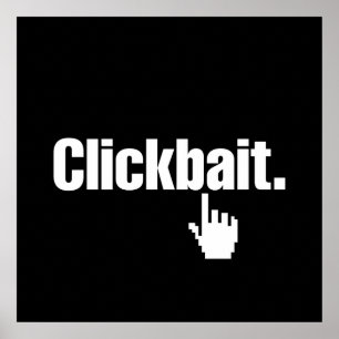 Clickbait. Poster